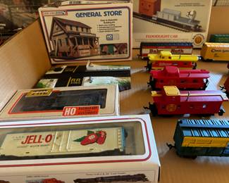 Train Cars in boxes