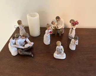 Willow Tree Figures, with boxes