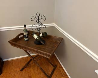 Wine Table and Display Rack