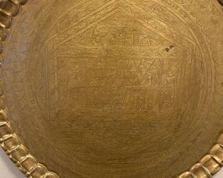 Hung Wall Charger w/Egyptian sketch