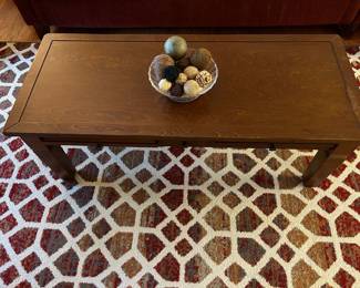 Overhead view of table.  Boards completely out of sight