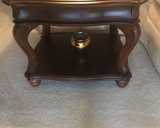PAIR OF END TABLES