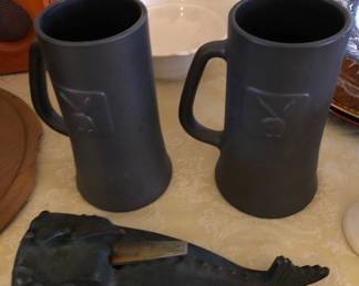 PLAYBOY STEINS AND LIGHTER