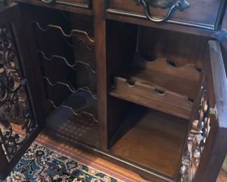 STORAGE AREA FOR WINE