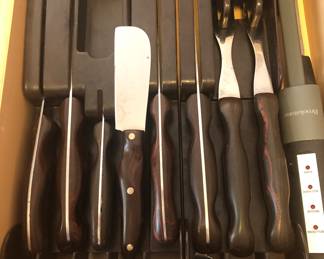 CUTCO KNIVES AND FORKS