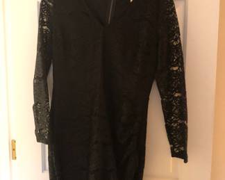 BLACK LACE DRESS