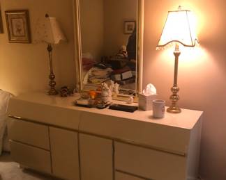 DRESSER WITH MIRROR