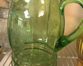 GREEN PITCHER