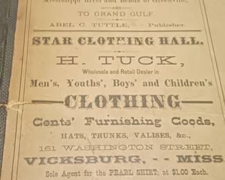 1879 City Directory Vicksburg 