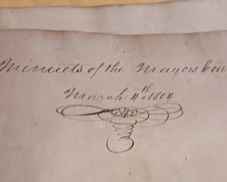 Minutes of the Mayors Court City of Natchez, March 1804 to 1805