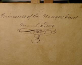 Minutes of the Mayors court City of Natchez 1804- 1808  lots of early names .. NO EARLY SALES