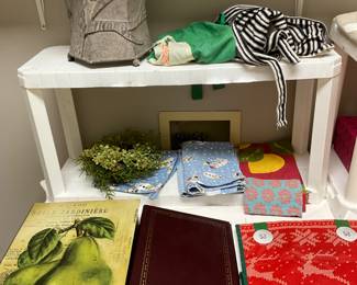 Laundry Room - plant holder, aprons, miscellaneous 