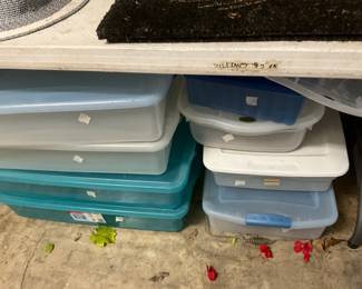 Garage - empty totes