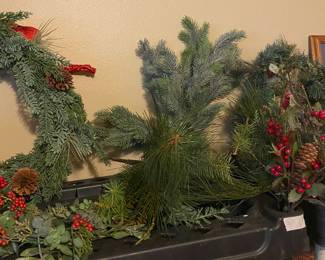 Christmas Room - greenery 