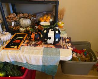 Christmas Room - more Halloween items