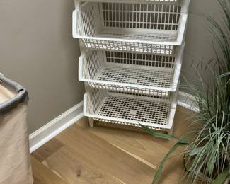Laundry room - off Alcoa  - basket stackers 