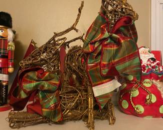 Christmas - set of reindeer