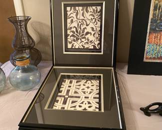 Set of decor pictures