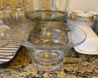 Dining room - large bowl and large stand bowl