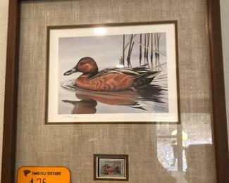 Ducks Unlimited stamp print