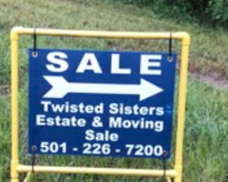 Follow our yellow and blue signs!