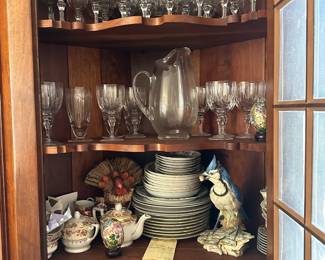 Crystal, China, Teapots