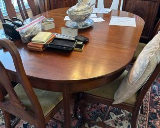 Custom Dining Table with 8 Chairs