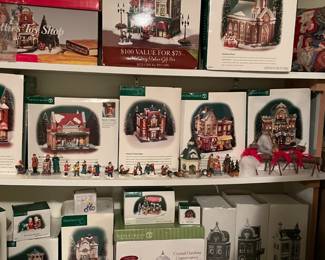 LOTS of Dept 56 Christmas Houses, Trees, Accessories & More!