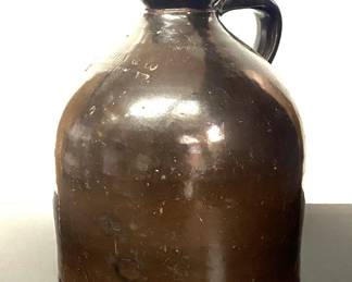 Antique E. Norton of  Bennington, Vermont Stoneware Jug