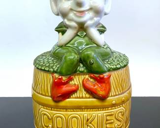 Vintage Pixie Cookie Jar made in Japan