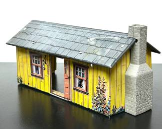 Vintage Marx Litho Tin Rifleman Ranch House