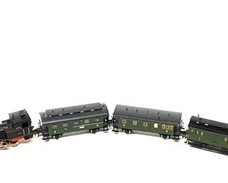 Fleischmann toy train.  Made in West Germany