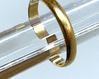 14k yellow gold ring 