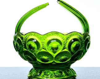 Vintage glass Moon & Stars