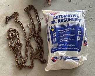 chain and oil absorbent