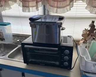toaster oven and fryer