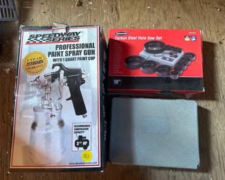 paint gun, tool sets