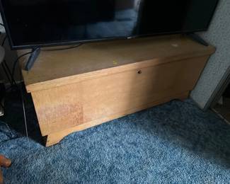 cedar lined chest