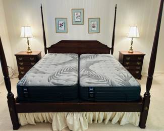 BEAUTIFUL king size adjustable bed