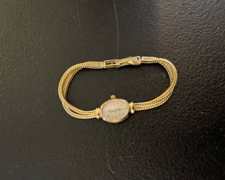 CYMA 14kt gold watch $495