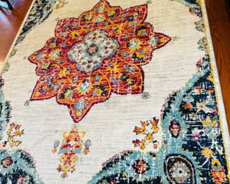 20	$75 	
Area carpet multicolor 110Lx 78W	