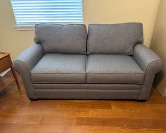 27	$300 	
Blue sleeper sofa 70Wx36Dx35T very good condition	