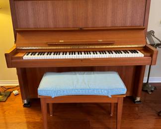 9B -Rare Yamaha upright teak piano U7 H 2487258									
60Wx26Dx51T	- $3995	