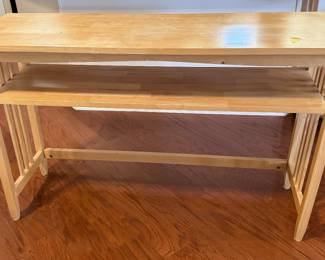 18	$80 	
Console table 			