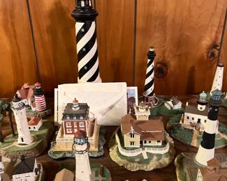 Light house collection from the danbury mint 