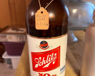 Antique bottle never been opened