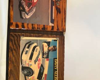 Nascar wooden clocks 