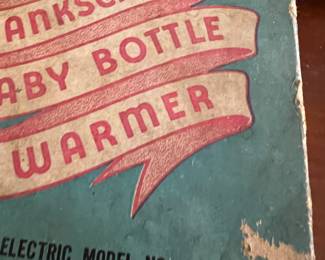 Baby bottle warmer 