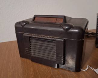We have a couple of old radios at this sale