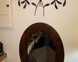 Decorative mirror and wall hanging 